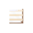 Naturalista Classic - 12 Inch Solid Wood Platform Bed with Wooden Slats, No Box Spring Needed, Easy Assembly, Full, Natural Pine