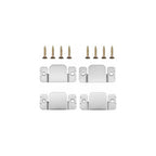 4 Pieces Sectional Couch Connectors Metal