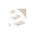 Folding Sofa Bed Fold Out Floor Couch Convertible Sleeper Chair Bed