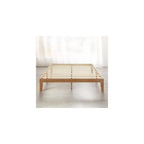 Naturalista Classic - 12 Inch Solid Wood Platform Bed with Wooden Slats, No Box Spring Needed, Easy Assembly, Full, Natural Pine
