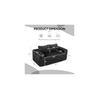 63 Inch Boneless Loveseat Sofa, Cloud Couch for Apartment, Gray