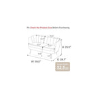 59" W Comfy Small Loveseat for Small Spaces, Upholstered 2-Seat Settee Loveseat with Metal Legs, Boucle, Ivory
