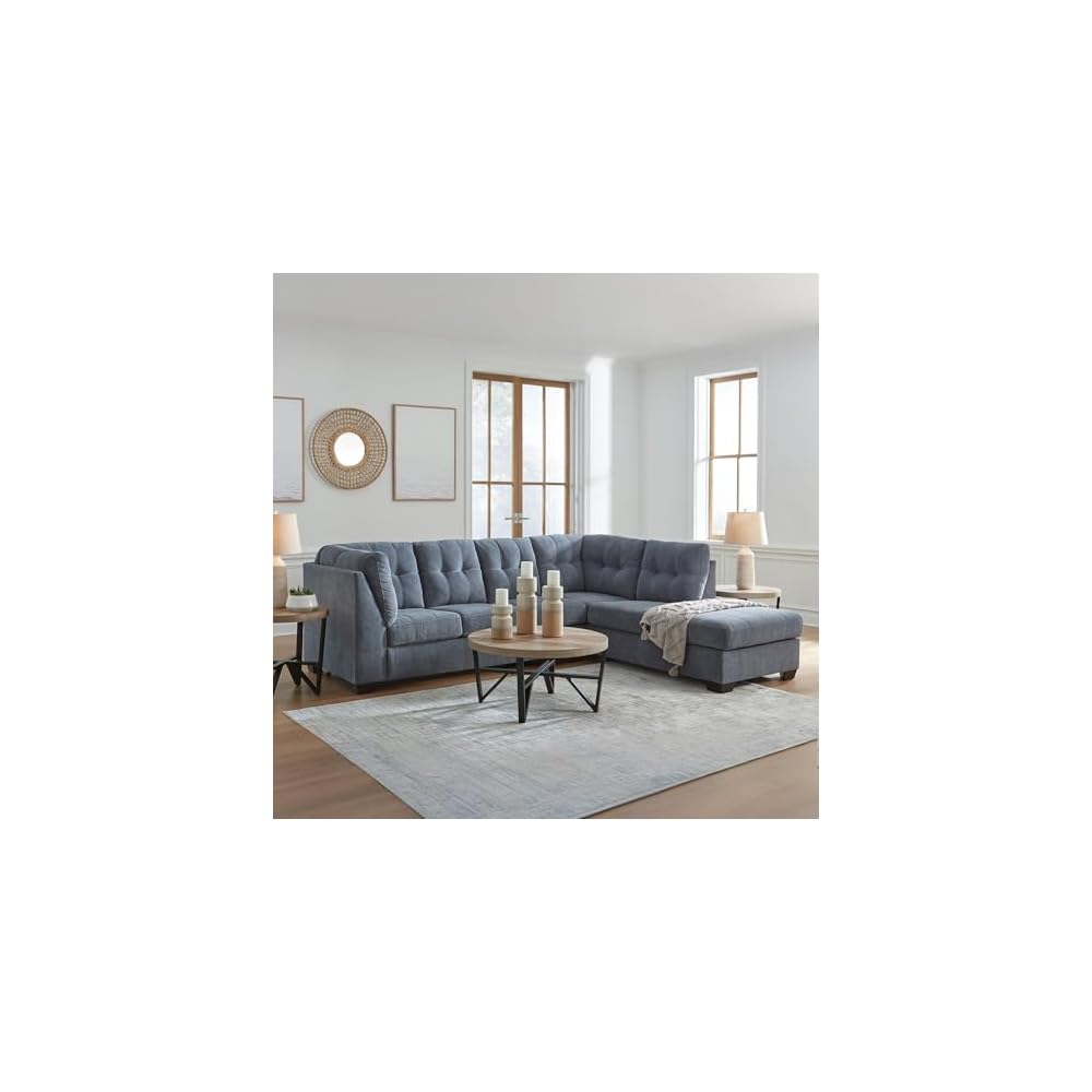 Signature Design by Ashley 2-Piece L-Shaped Sectional Couch with Chaise