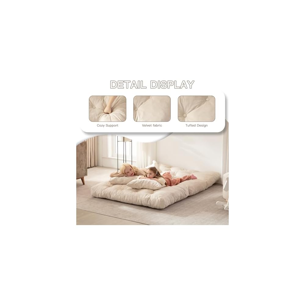 Folding Sofa Bed Fold Out Floor Couch Convertible Sleeper Chair Bed