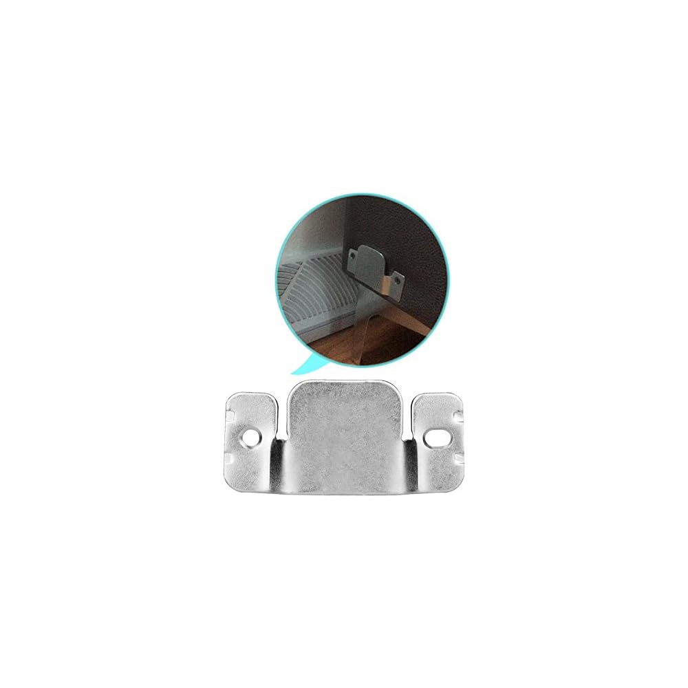 4 Pieces Sectional Couch Connectors Metal