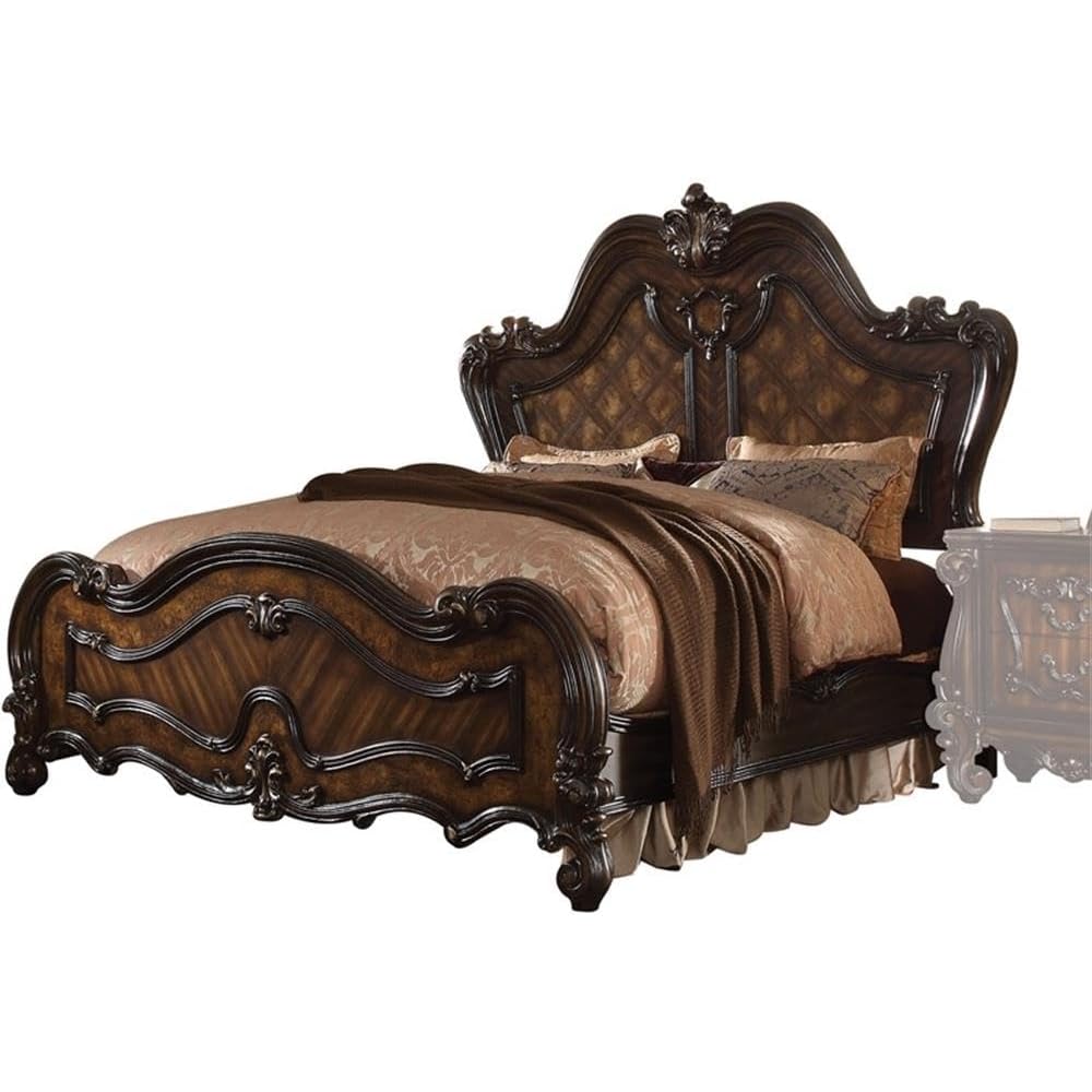 Versailles Queen Bed - 21790Q - Cherry Oak