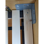 Rollrost Premium 90x200 (23 Latten) Rolllattenrost Lattenrost Bettrost Rollroste Holzlatten Latten Rost
