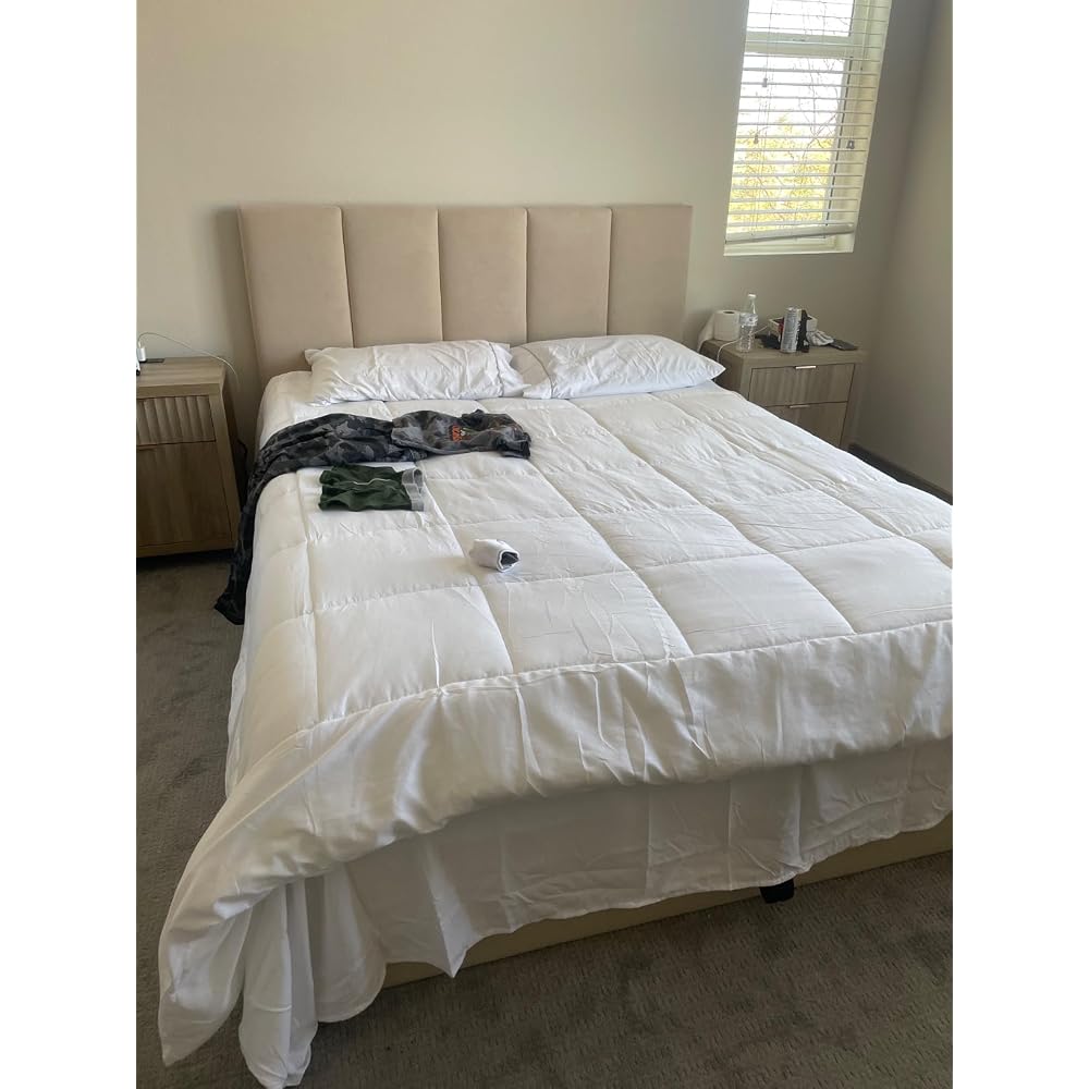 Queen Size Lift-Up Hydraulic Storage Bed, Beige Linen Upholstered Platform Bed with Vertical Channel Headboard, Wooden Slat Support, No Box Spring Needed, Easy Assembly