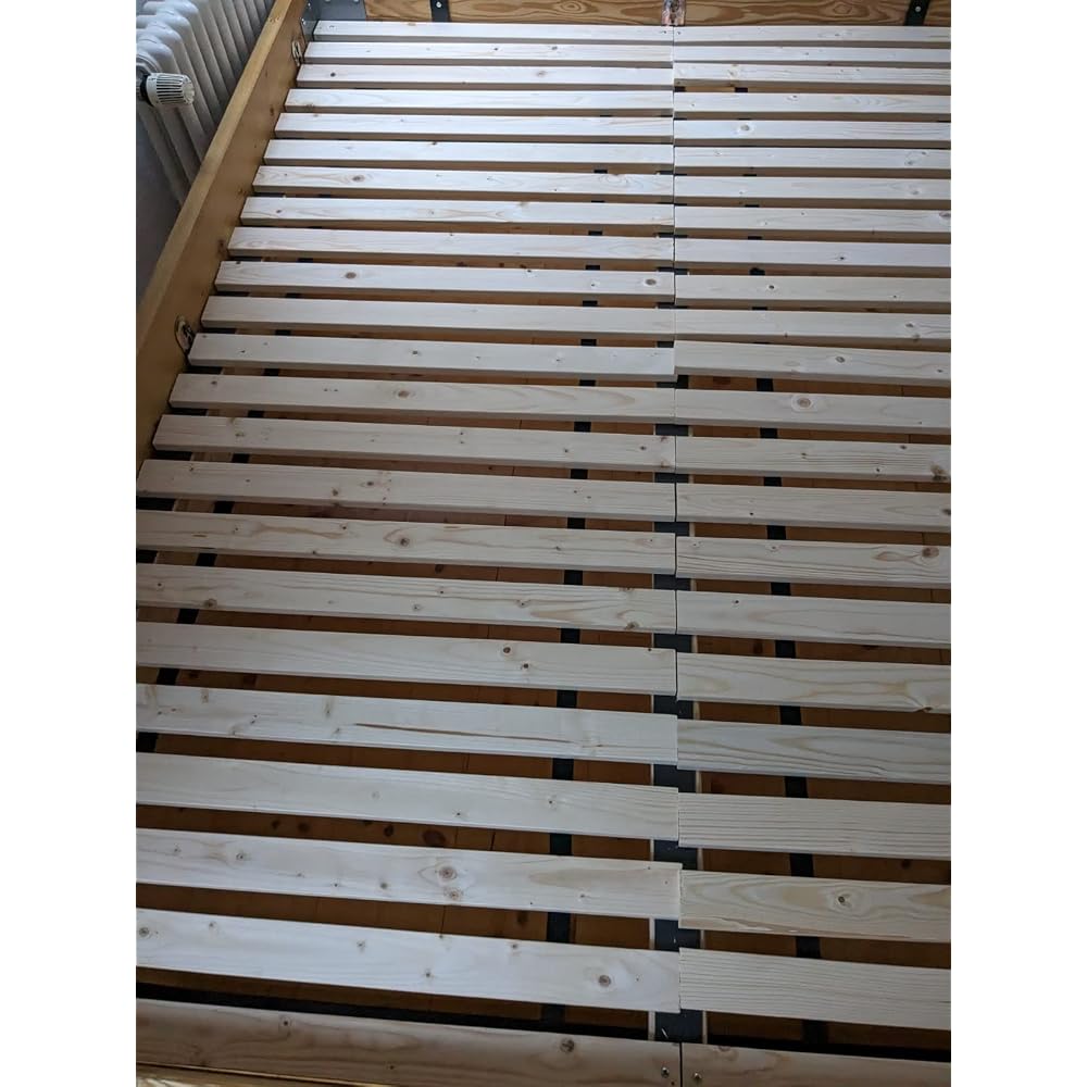 Rollrost Premium 90x200 (23 Latten) Rolllattenrost Lattenrost Bettrost Rollroste Holzlatten Latten Rost