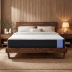 Hako G3 Queen Solid Acacia Wood Bed, Tool-Free Assembly